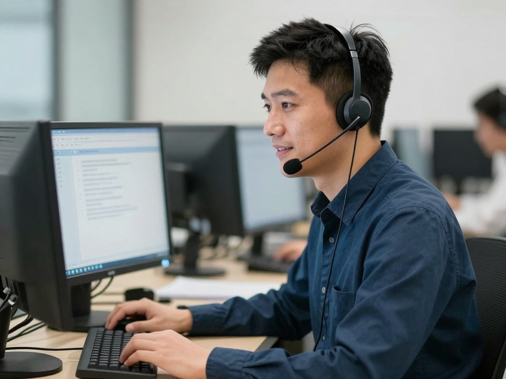 Contact-center agent