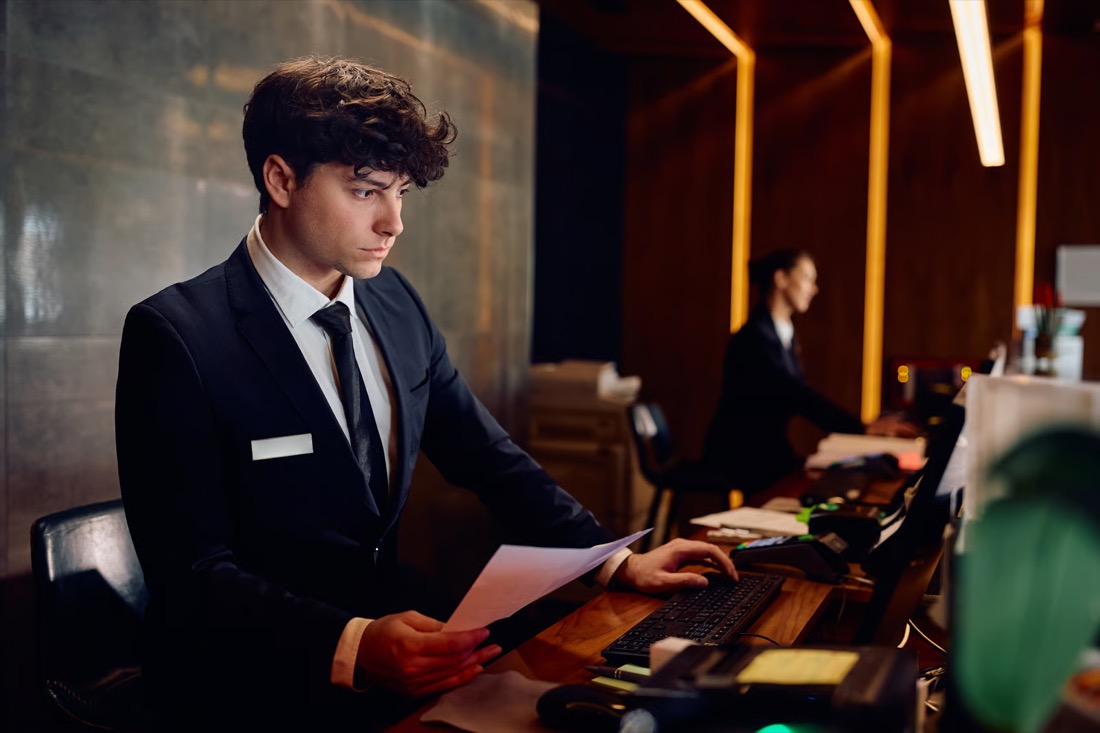 Front desk agent